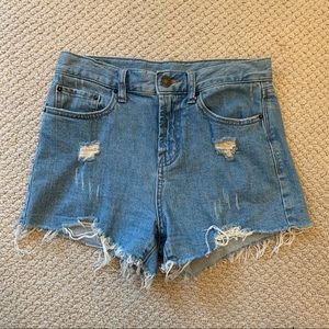 Urban Outfitters BDG High Rise Girlfriend Denim Shorts